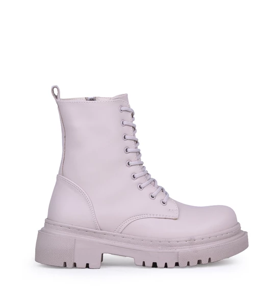 Ghattix Şanzeli 2 Kışlık Kaymaz Taban Kadın Düz Bot - 2