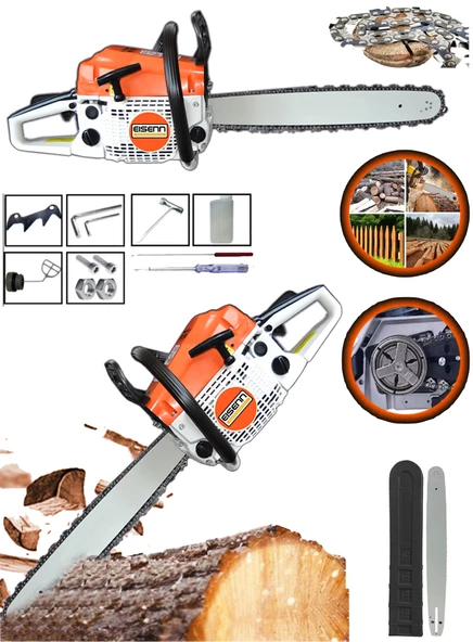 Eisenn Germany Tecnology PSW 860 Ağaç Kesme Motoru Hızar 50 Cm Pala  52 CC