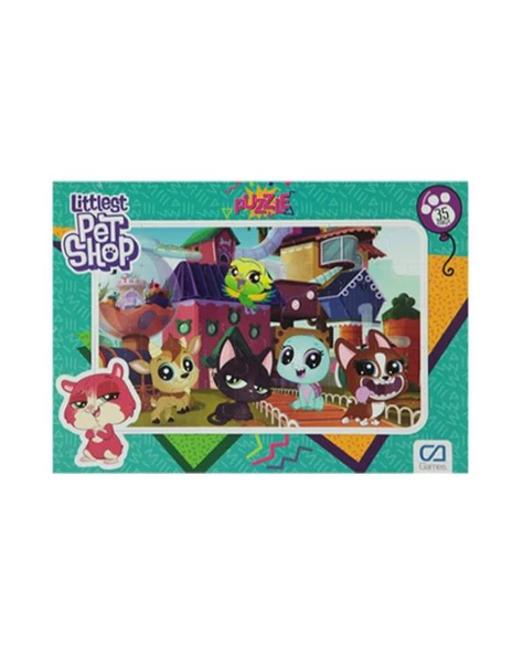 Littlest Pet Shop 35 Parça Frame Puzzle 2li Set - 2