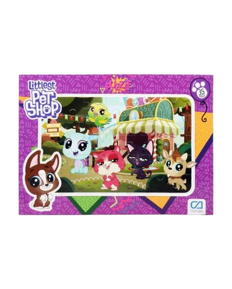 Littlest Pet Shop 35 Parça Frame Puzzle 2li Set - 3