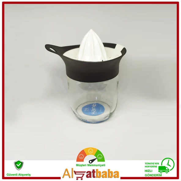 Hane HN 1901 Cam Hazneli Limon Narenciye Portakal Sıkacağı 300 Cc - 5