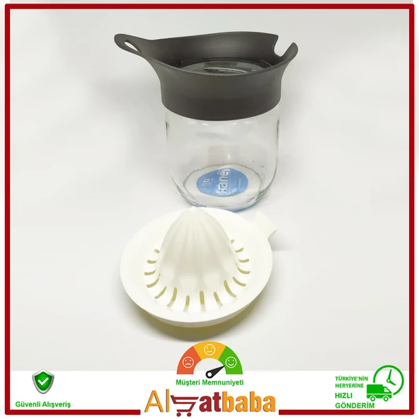 Hane HN 1901 Cam Hazneli Limon Narenciye Portakal Sıkacağı 300 Cc - 7