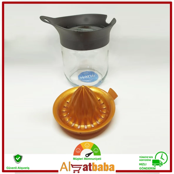 Hane HN 1901 Cam Hazneli Limon Narenciye Portakal Sıkacağı 300 Cc - 3