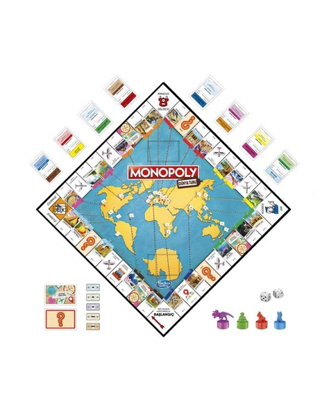 Monopoly Dünya Turu F4007 - 3