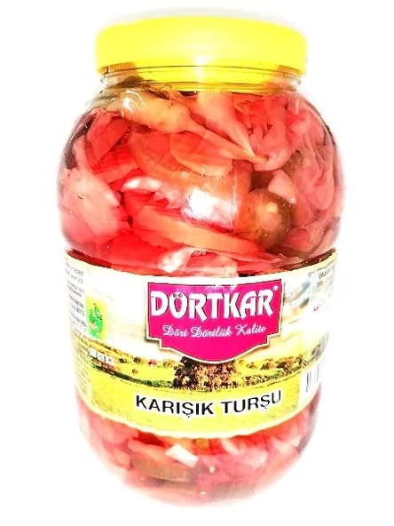 DORTKAR 5 KG BIDON TURSU (TURLU)