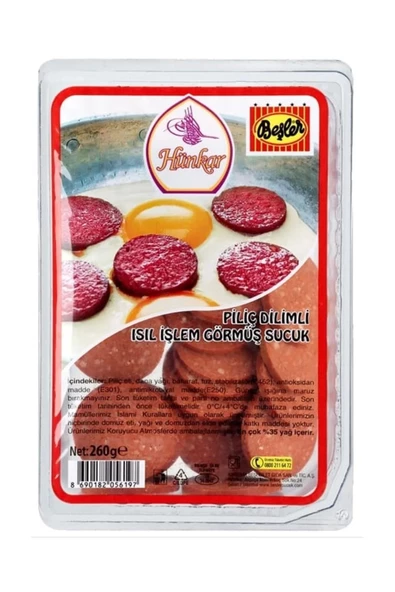 BESLER 220GR HUNKAR DILIMLI SUCUK