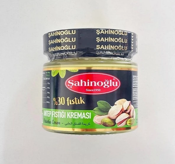 SAHINOGLU 220 GR ANTEP FISTIK KREMASI (DUBAİ)