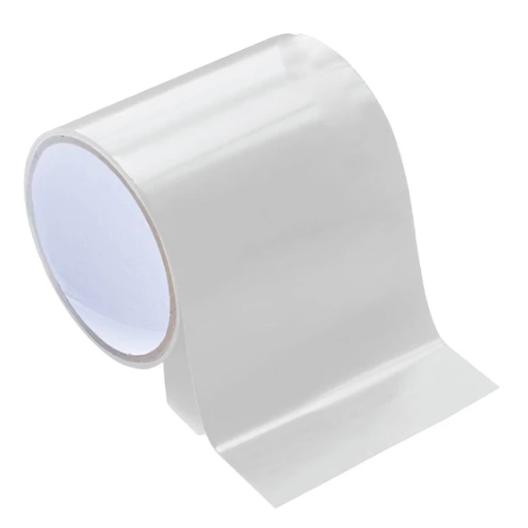 Tamir Bandı Şeffaf Suya Dayanıklı Su Geçirmez Sızdırmaz Bant 10 cm x 1.5 Metre - 6