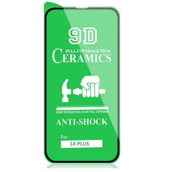 Vendas iPhone 14 Plus Uyumlu (14 Plus) Seramik Nano Ekran Koruyucu - 2