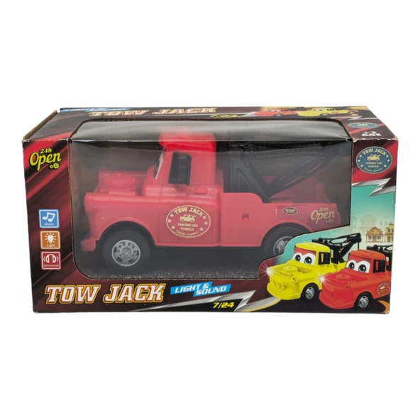 Canali Oyuncak Pilli Sesli Işıklı Tow Jack Çekici Kamyonet - 12