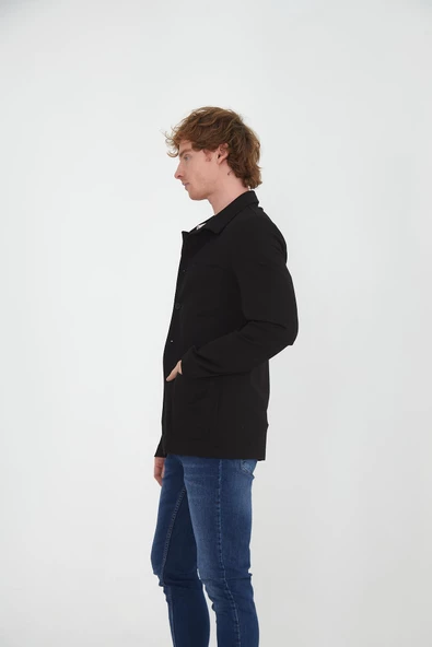 CEKMON Erkek Regular Fit Düğmeli Dokuma Blazer Rahat Spor Ceket - 12