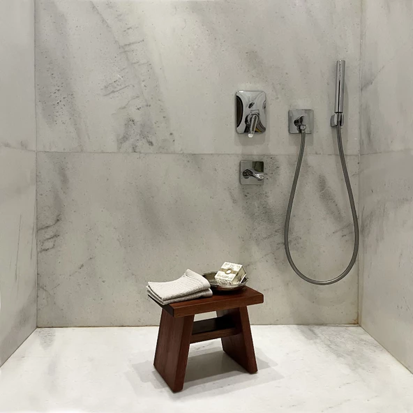 Shark Anatolia Maun Ahşap Banyo Taburesi Oturak - 3