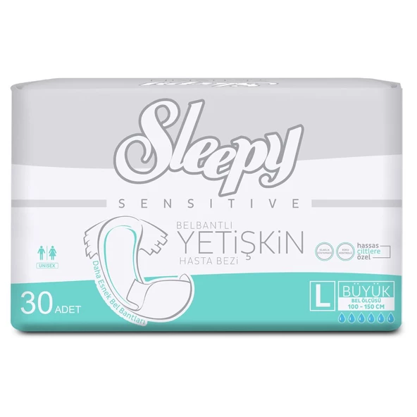 Sleepy Large Yetişkin Hasta Bezi 30 Adet - 2