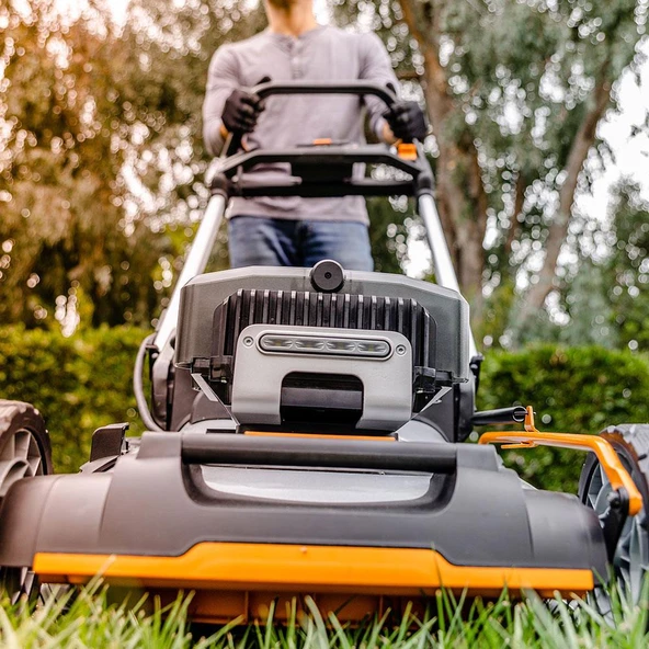 WORX WG761E 80Volt 4.0Ah. Li-ion 51cm Profesyonel Kömürsüz Şarjlı Çim Biçme - 9