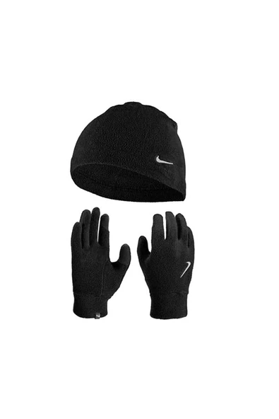 Nike W Fleece Hat And Glove Set Eldiven Bere Takımı N.100.2579.082 ürün görseli 1