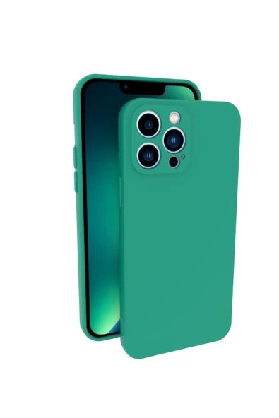 iPhone 14 Pro Max Kılıf Kamera Korumalı Silikon Rubber Arka Kapak - Resim 12