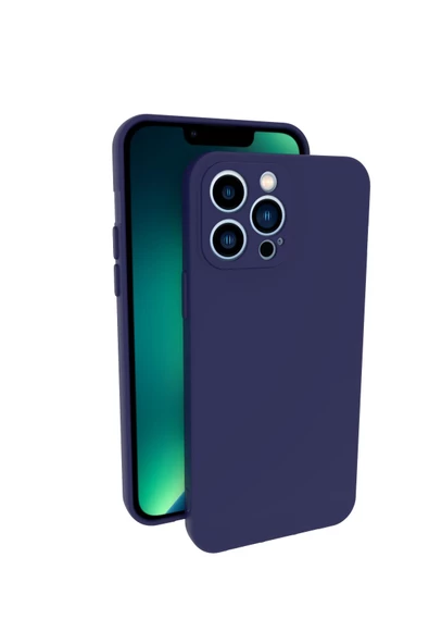 iPhone 14 Pro Max Kılıf Kamera Korumalı Silikon Rubber Arka Kapak - Resim 4