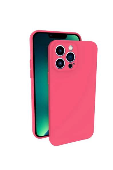 iPhone 14 Pro Max Kılıf Kamera Korumalı Silikon Rubber Arka Kapak - Resim 7