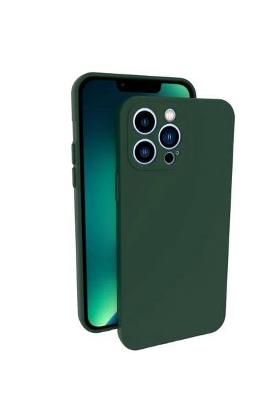 iPhone 14 Pro Max Kılıf Kamera Korumalı Silikon Rubber Arka Kapak - Resim 2