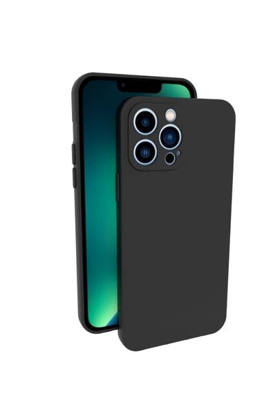 iPhone 14 Pro Max Kılıf Kamera Korumalı Silikon Rubber Arka Kapak - Resim 10