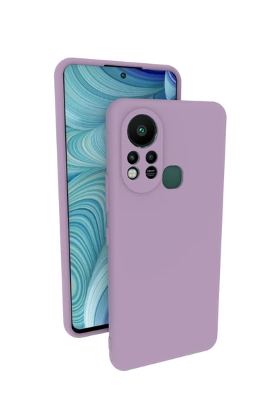 Infinix Hot 11s Kılıf Kamera Korumalı Silikon Rubber Arka Kapak - 3