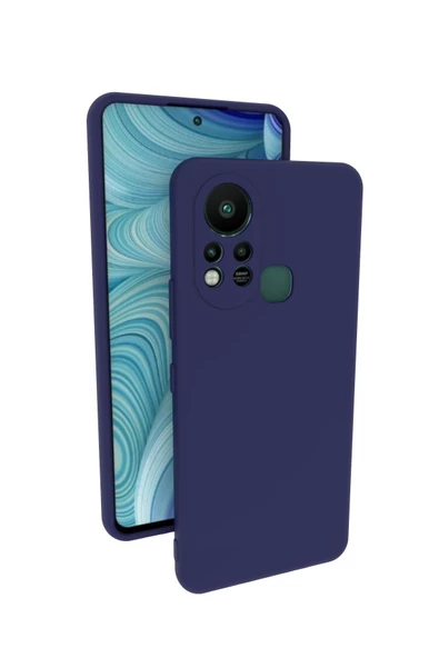 Infinix Hot 11s Kılıf Kamera Korumalı Silikon Rubber Arka Kapak - 2