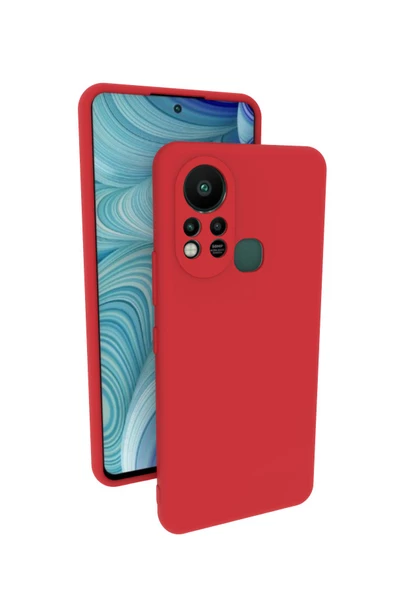 Infinix Hot 11s Kılıf Kamera Korumalı Silikon Rubber Arka Kapak - 1