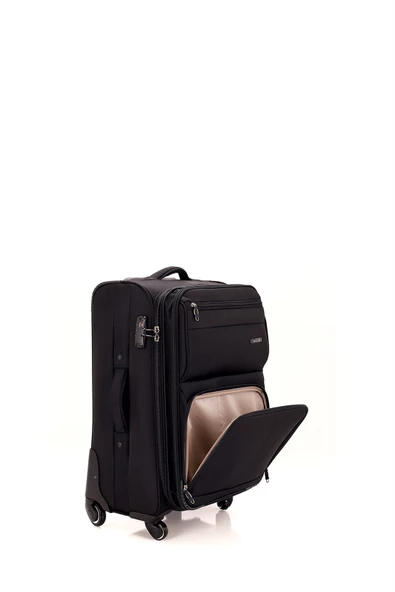 Mçs Lüx Kumaş Valiz Seti V117 - 5