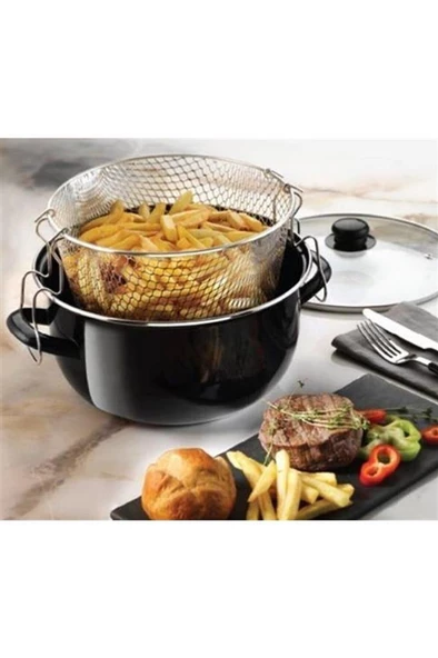 Rossel Premium Emaye Kızartma Tenceresi 24 cm - 3