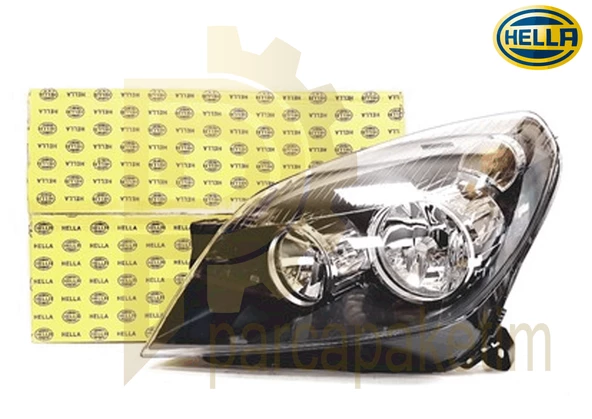 Opel Astra H Far Sol Siyah [HELLA] ürün görseli 1