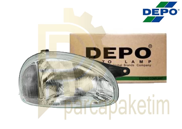 Opel Combo B Far Sağ 1993-2001 Manuel [DEPO] ürün görseli 1