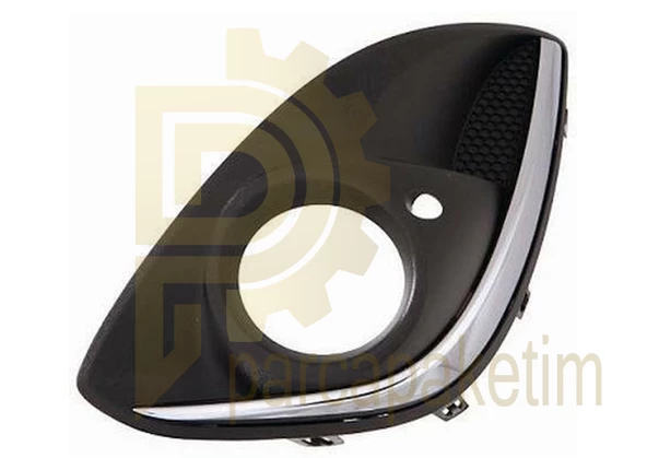 Opel Corsa D Sis Far Kapağı Sisli Nikelajlı Sol 2010-2014 ürün görseli 1