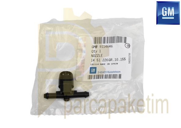 Opel Corsa C Ön Cam Fiskiye Memesi Sol [Orijinal GM]