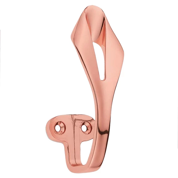 Orchid Vestiyer Duvar Askısı Metal Dolap Elbise Askılığı Bakır Askı - 4