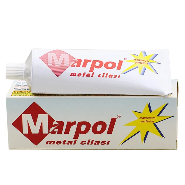 Marpol Tüp Metal Parlatma Cilası 200 Gr Pasta Cila Otomotiv Parlatıcı - 6
