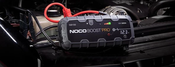 NOCO Genius GB150 12V 3000Amp Ultrasafe Lityum Akü Takviye + Powerbank + Led Lamba - Resim 7
