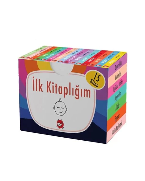 İlk Kitaplığım Kutulu Set 15 Kitap Beyaz Balina