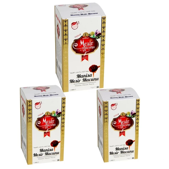 Merkez Efendi Orjinal Manisa Mesir Macunu 3 Adet 450 gr - 3