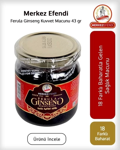 Mesir Macunu Ferula Ginseng 43 Gr