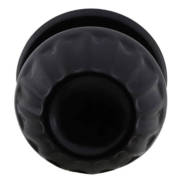 Papatya Kapı Tokmağı Kapı Topuzu Babası Kolu Siyah Metal Tokmak (10 ADET) - Resim 7