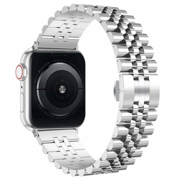 Apple Watch Ultra 49mm Kordon KRD-36 Metal Kordon - 9