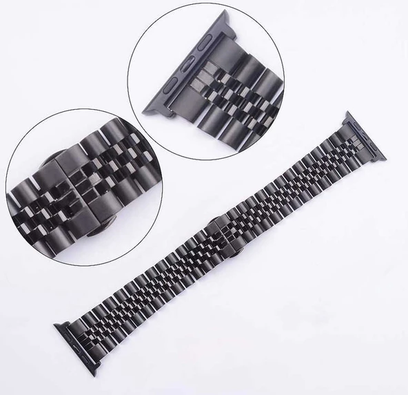 Apple Watch Ultra 49mm Kordon KRD-36 Metal Kordon - 12