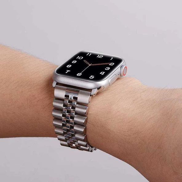 Apple Watch Ultra 49mm Kordon KRD-36 Metal Kordon - 11