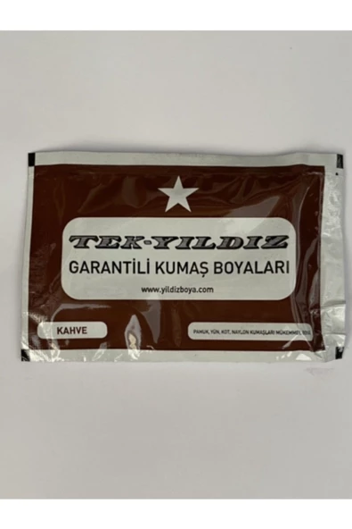 TekYıldız Kumaş Boyası - Kahverengi