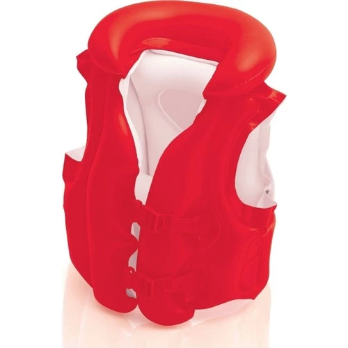 Iy58671 Yakalı Kırmızı Yelek 50x47 Cm - 2