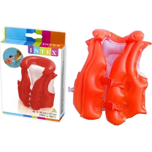 Iy58671 Yakalı Kırmızı Yelek 50x47 Cm - 3