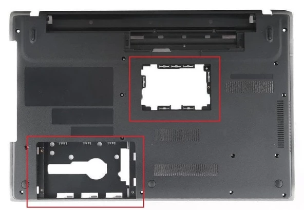 Sony Vaio SVE1512J1E Alt Kasa Siyah V1