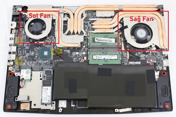 MSI GF65 Thin 10SDR-638XTR Fan V1 (Sağ Fan)