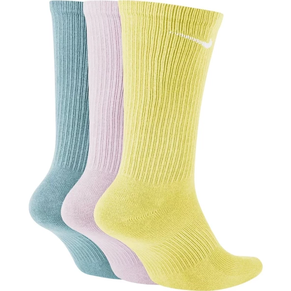 Nike Everyday Plus Ltwt Crew Unisex Çok Renkli Çorap - 2