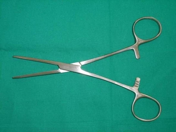 İthal Medizin MTI Technische Cerrahi Pens Hemostatik Düz 16 cm